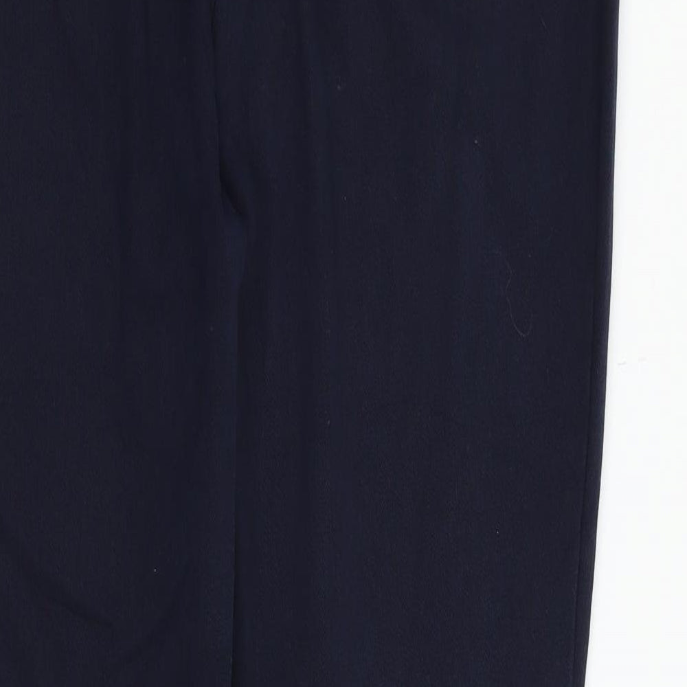 Womens UK Size 12 NEXT Regular Fit Blue Trousers