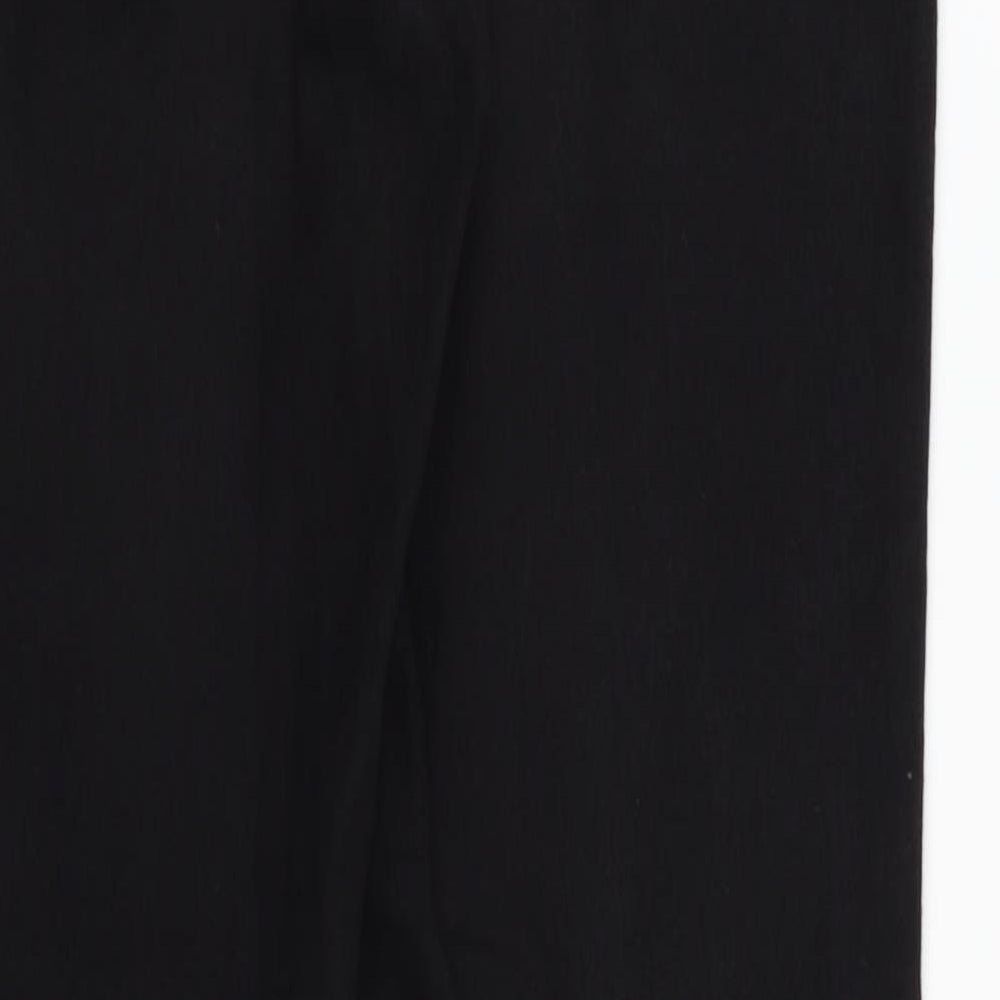 Matalan Womens Black Denim Straight Jeans Size 10 L31 in