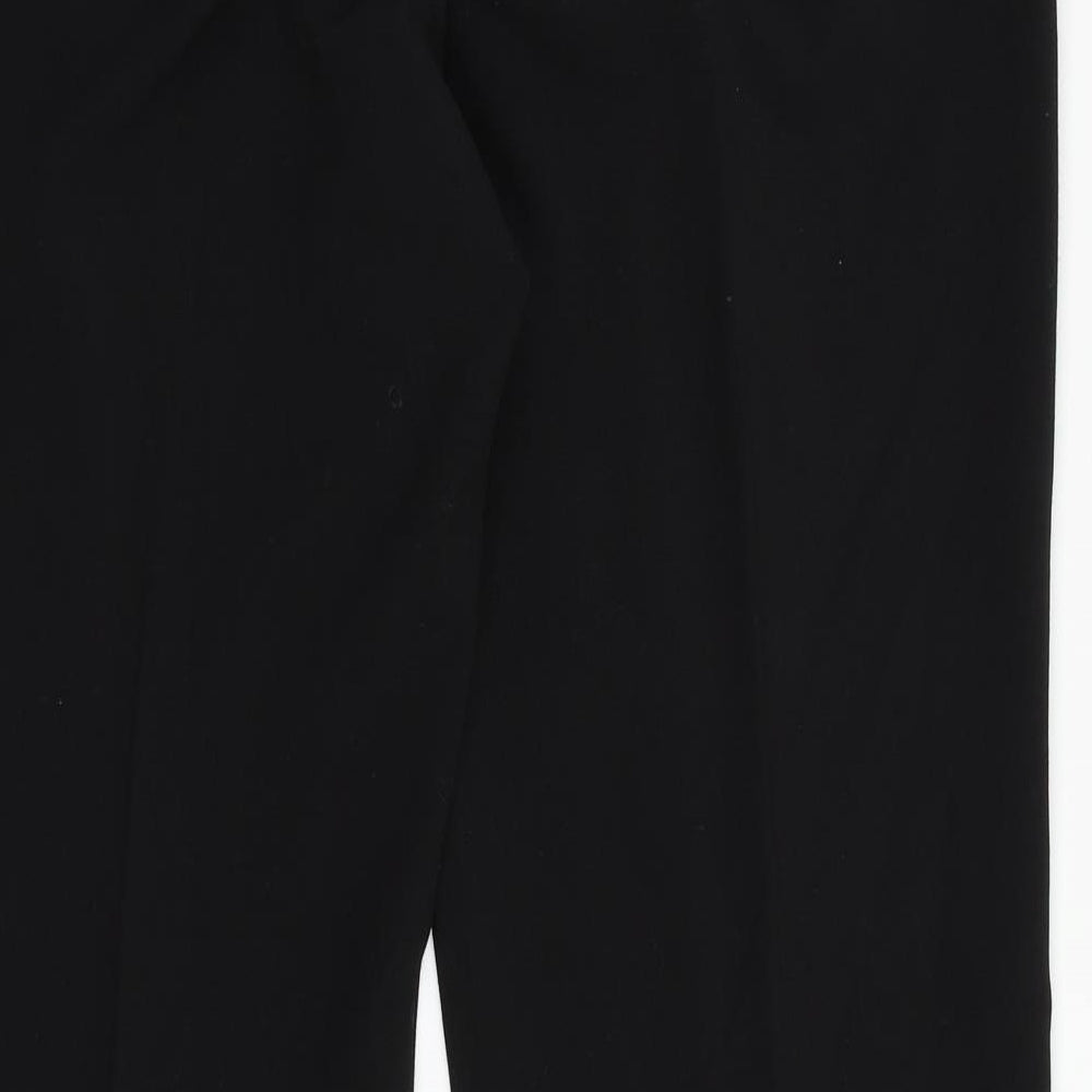 New Look Womens Black Dress Pants Trousers Size 12 L28 in