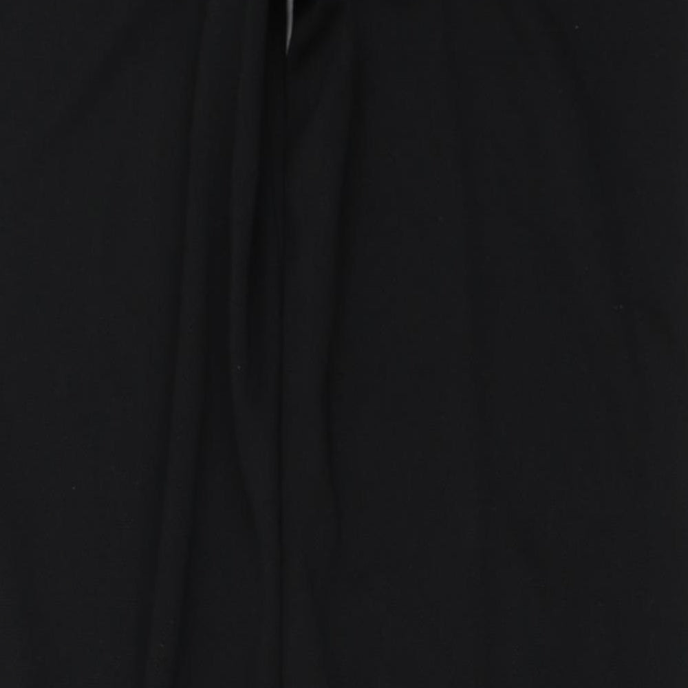 Womens UK Size 10 NEXT Regular Fit Black Trousers