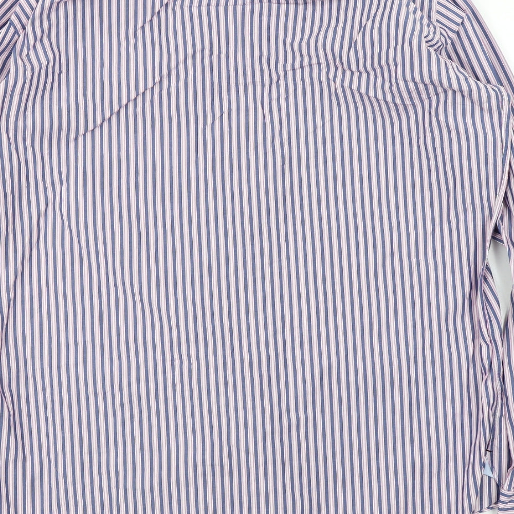 Sartorial Mens Red Striped Button-Up Size 42