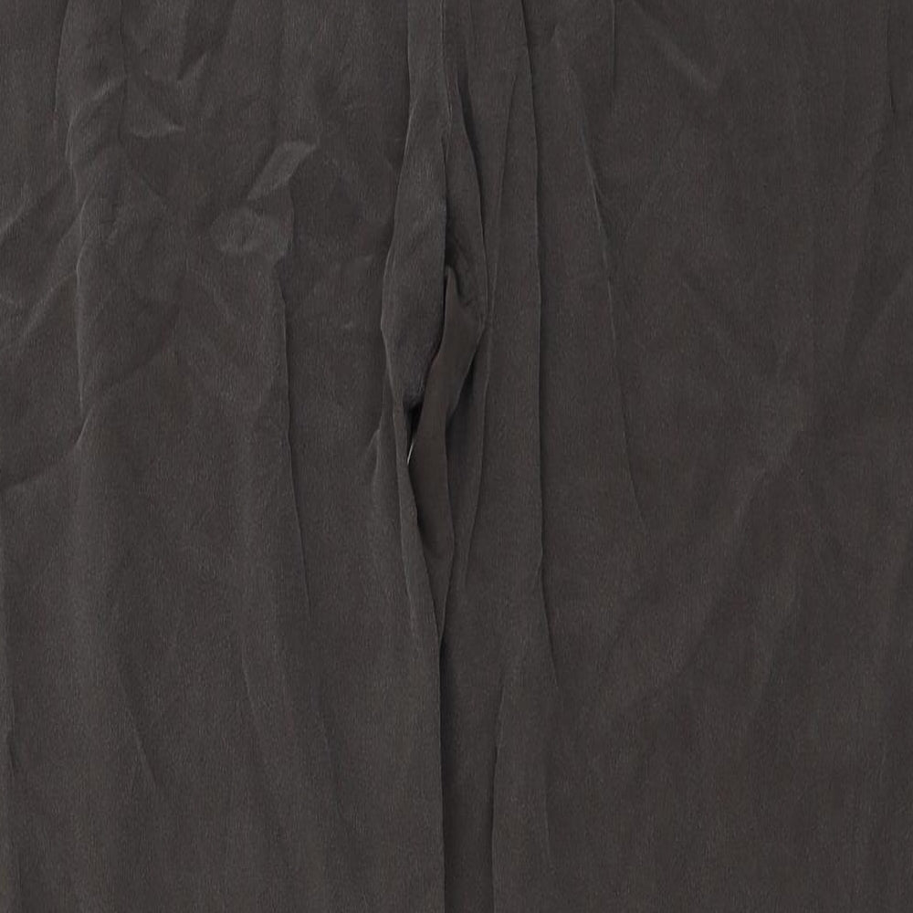 Nitya Womens Brown Trousers Size 14 L24 in