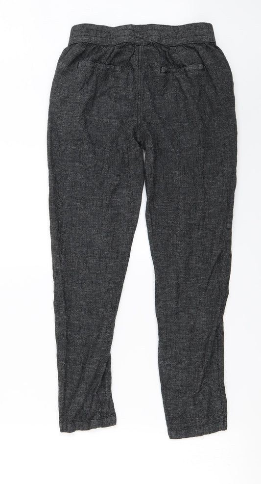Nutmeg  Womens Grey   Trousers  Size 8 L24 in