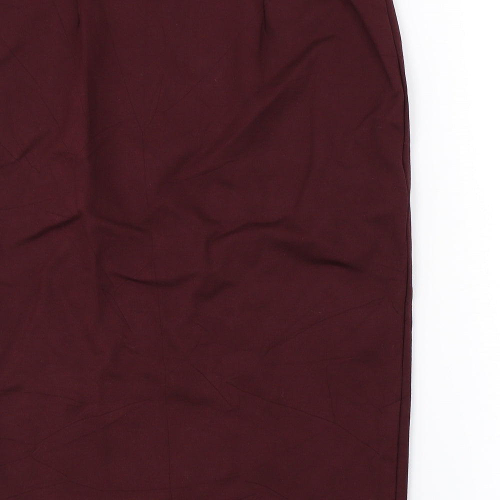 Marks and Spencer Womens Purple A-Line Skirt Size 10