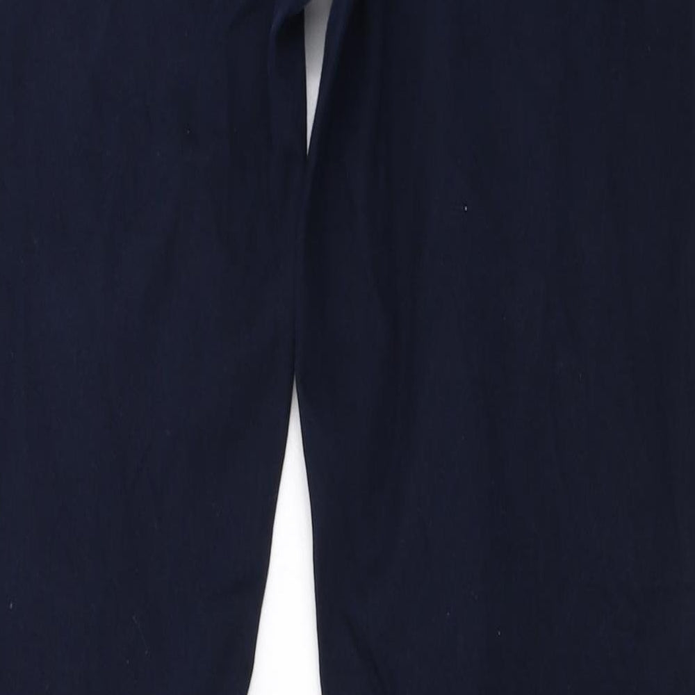 Womens UK Size 34 in H&M Regular Fit Blue Trousers