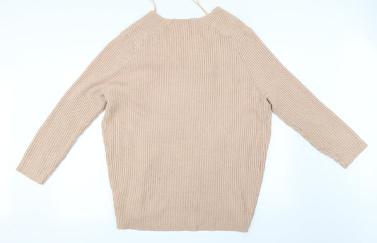 Primark Womens Pink Pullover Jumper Size XL