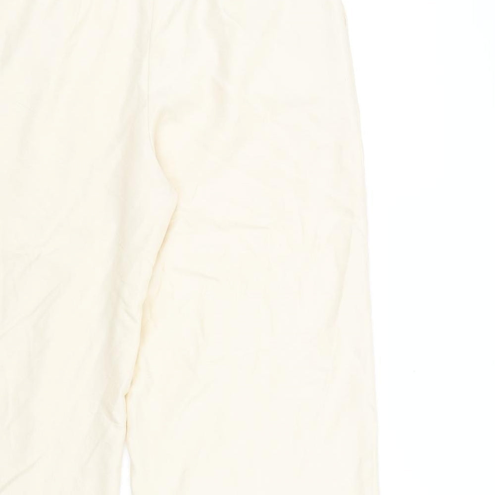 Mango Womens Beige Trousers Size 8 L28 in