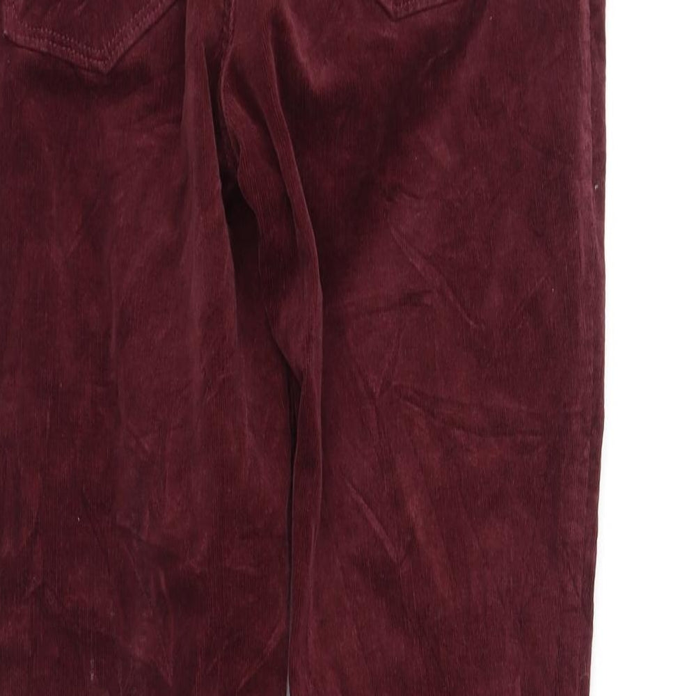 LOFT Womens Purple Trousers Size M L30 in