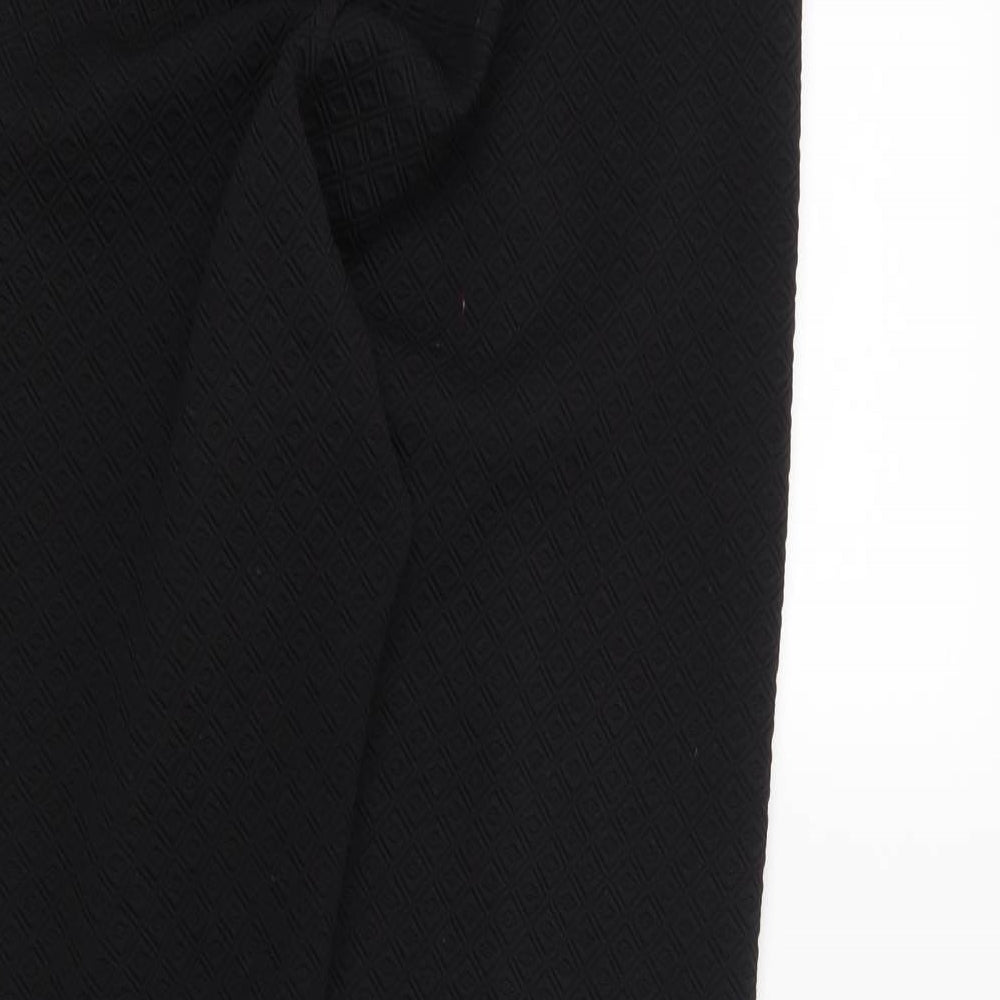 Womens UK Size 14 Select Regular Fit Black Trousers