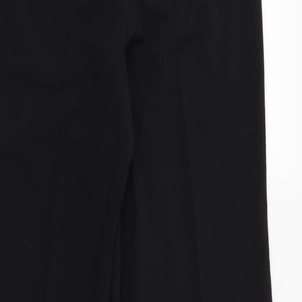Womens UK Size 14 Dorothy Perkins Regular Fit Black Trousers