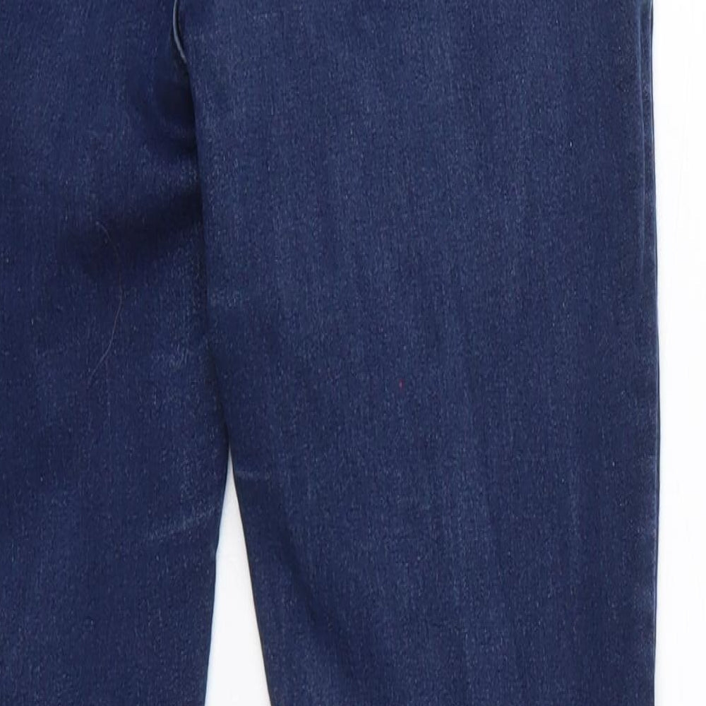 Peacocks Womens Blue Skinny Jeans Size 10 L29 in