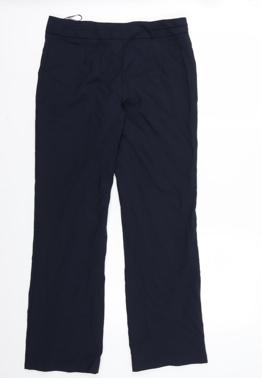 George Womens Blue Trousers Size 10 L29 in