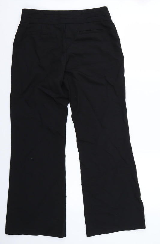 F&F Womens Black Trousers Size 10 L29 in