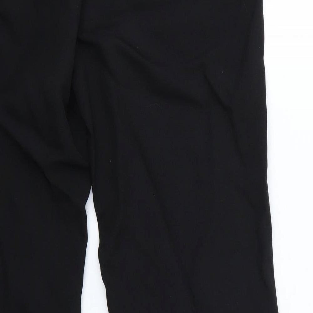 F&F Womens Black Trousers Size 10 L29 in
