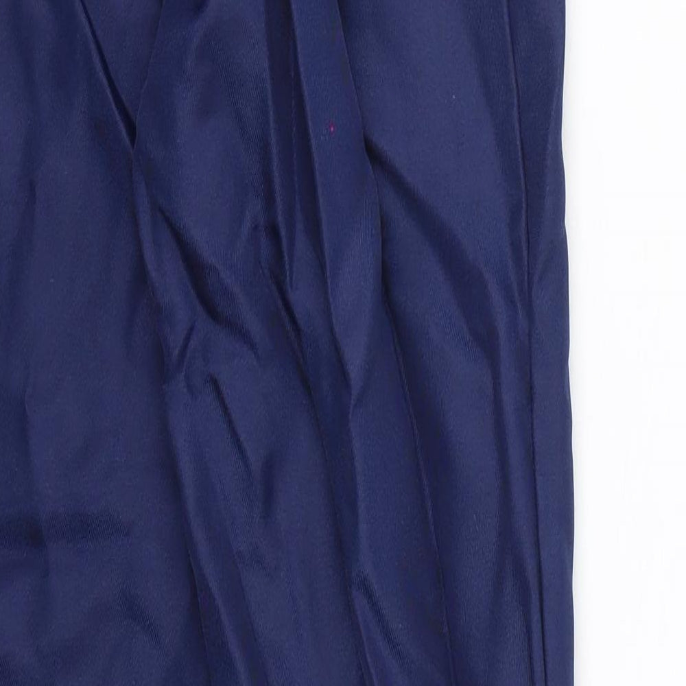Womens UK Size 2XL Preworn Regular Fit Blue Trousers