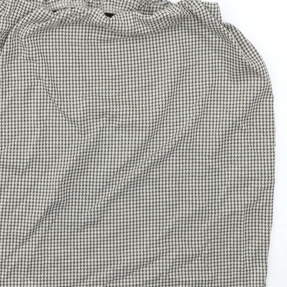 Newlook Womens Brown A-Line Skirt Size 14