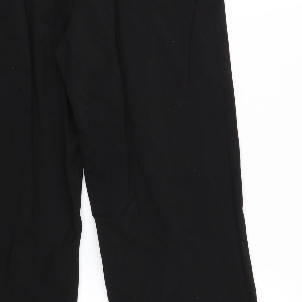 Debenhams Womens Black Trousers Size 10 L27 in