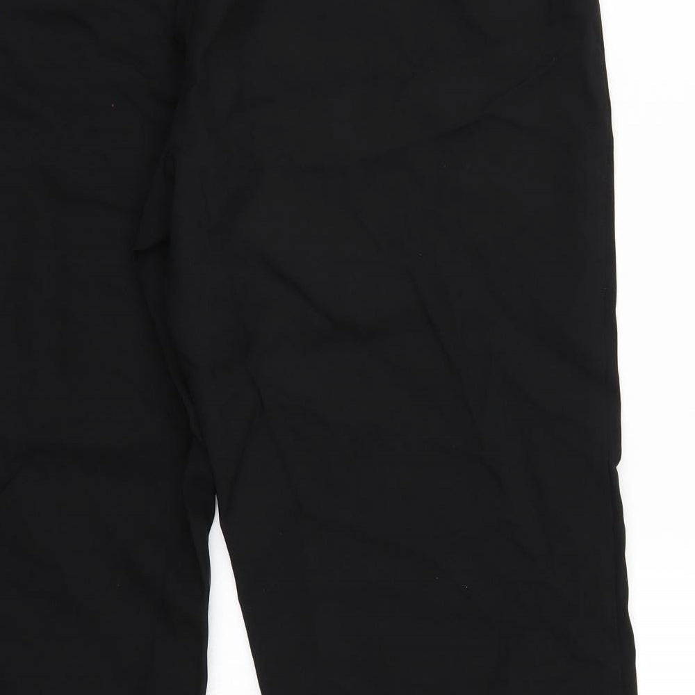 Womens UK Size 18 Marks and Spencer Regular Fit Black Trousers