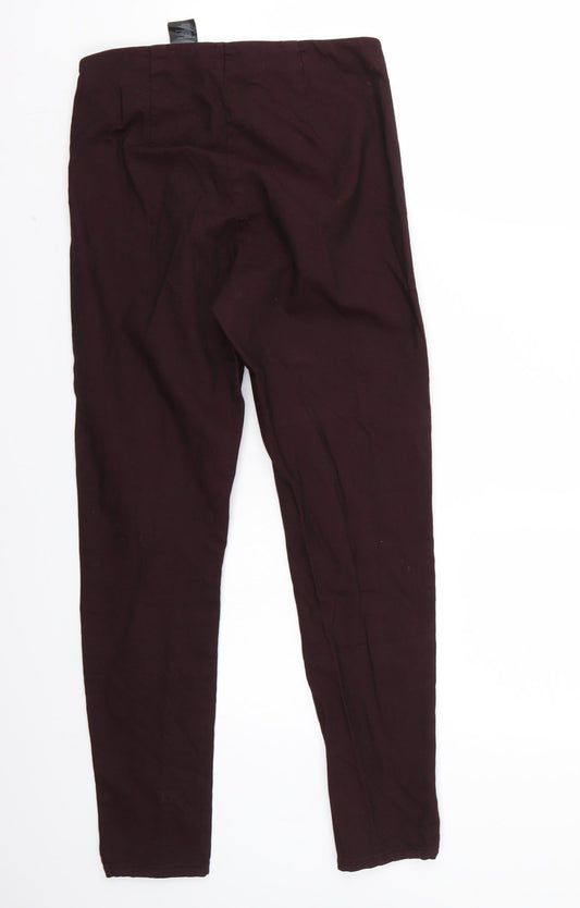 Womens UK Size 10 H&M Regular Fit Jegging Purple Jeans