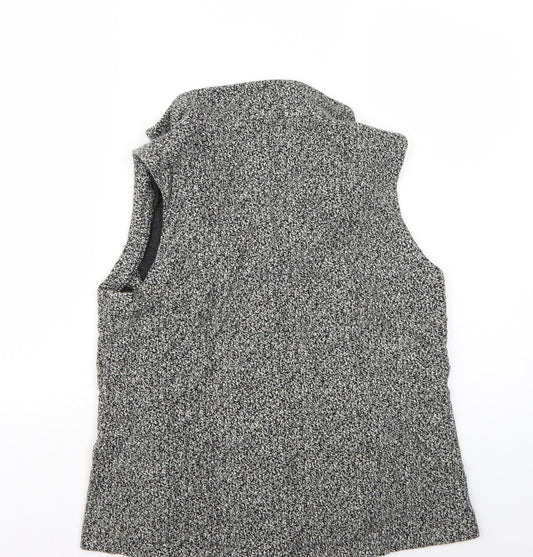 DASH Womens Grey Jacket Coat Size 16