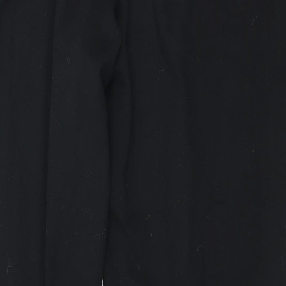 Womens UK Size 18 Marks and Spencer Regular Fit Black Trousers