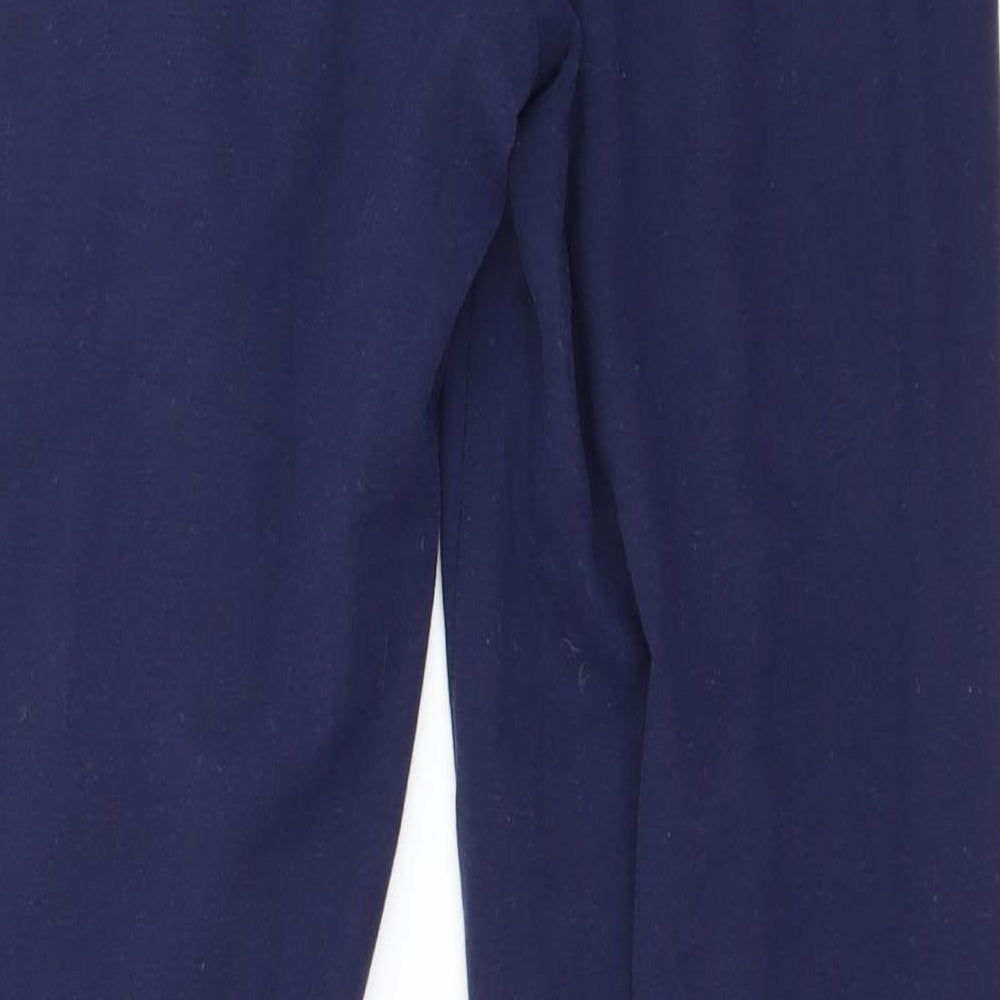 New Look Girls Blue Jersey Jogger Trousers Size M