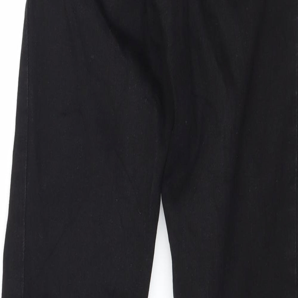 Denim & Co. Womens Black Denim Skinny Jeans Size 8 L28 in