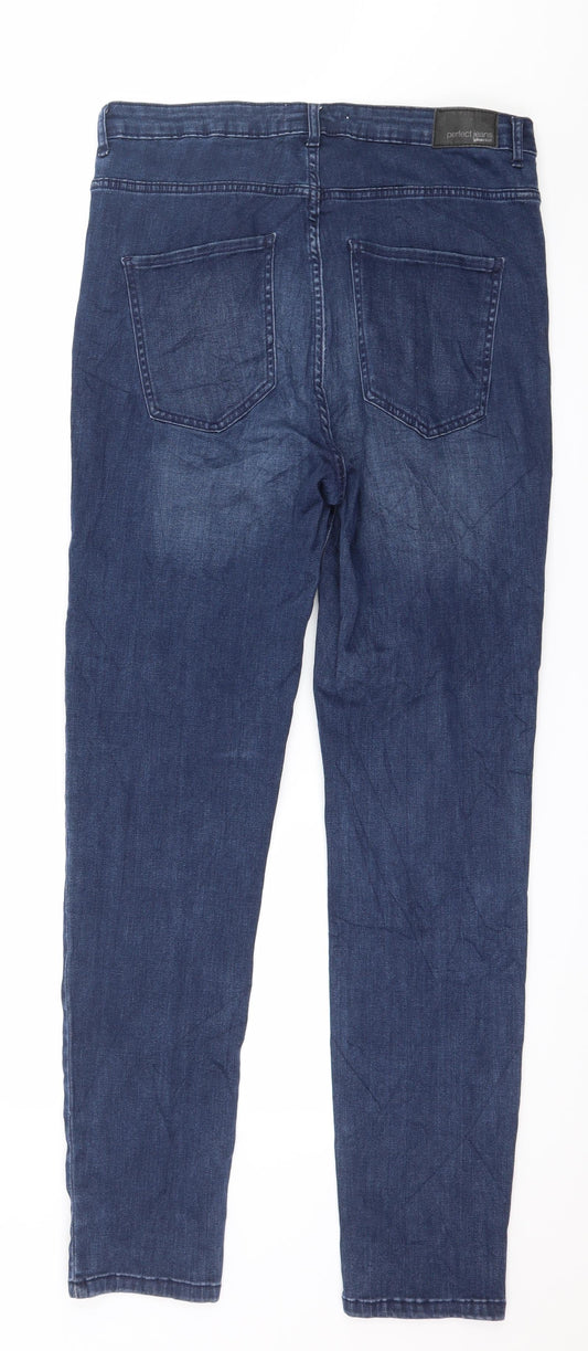 Gina Tricot Womens Blue Denim Skinny Jeans Size XL L30 in