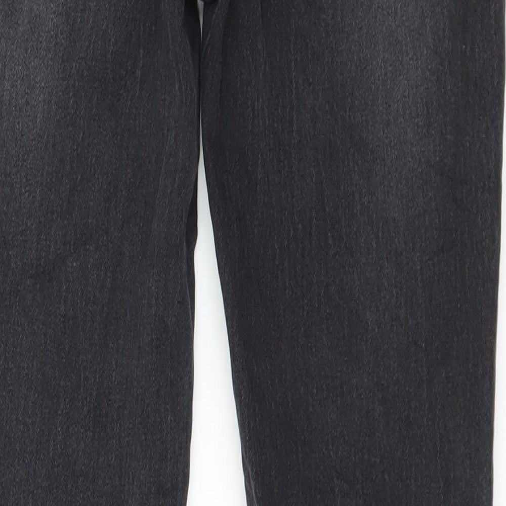 Pepperts! Girls Grey Geometric Denim Skinny Jeans Size 9-10 Years - Badged