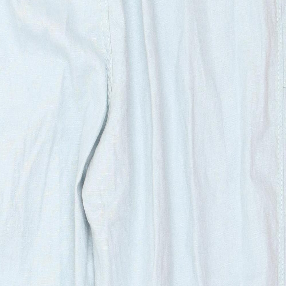 F&F Womens Blue Trousers Size 14 L24 in