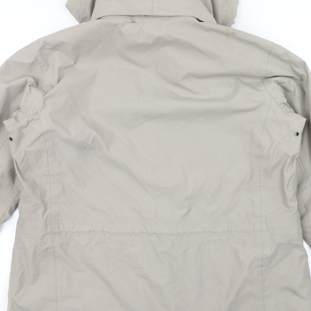REGARTER Womens Beige Overcoat Coat Size 14