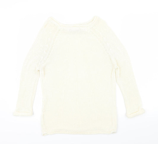 Primark Womens Beige Pullover Jumper Size 12