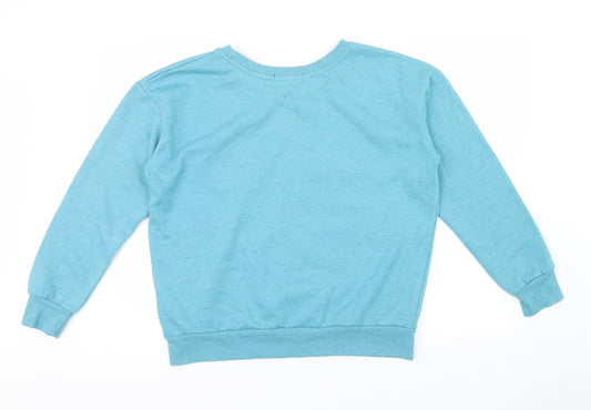 Primark Womens Blue Henley Jumper Size 12