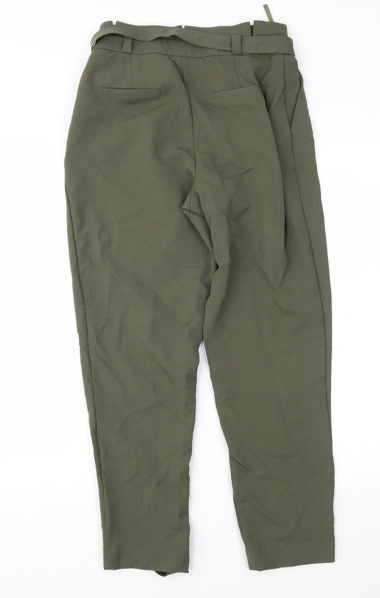 New Look Womens Green Trousers Size 6 L27 in