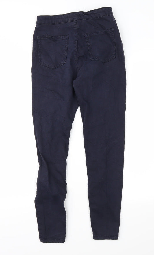 Bershka Womens Blue Skinny Jeans Size 8 L26 in