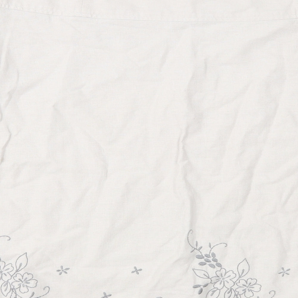 Atmosphere Womens Beige Floral A-Line Skirt Size 16