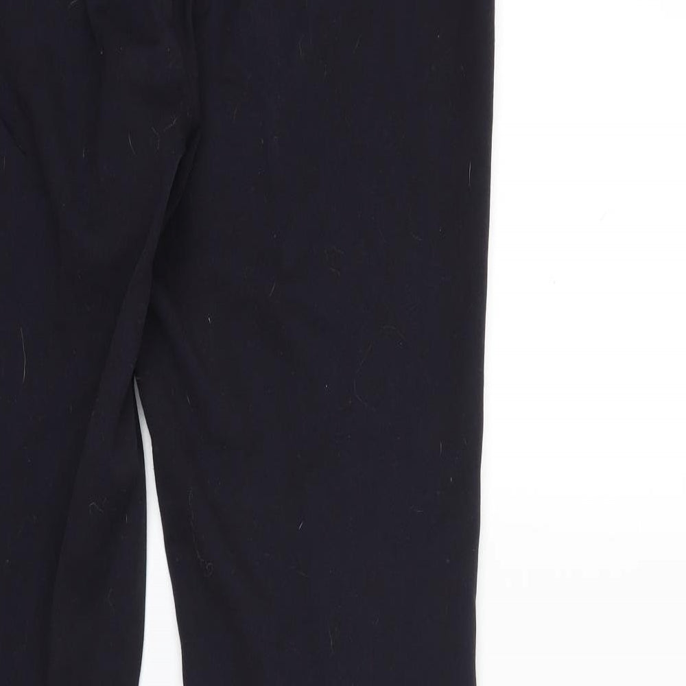 Womens UK Size 12 Marks and Spencer Regular Fit Blue Trousers