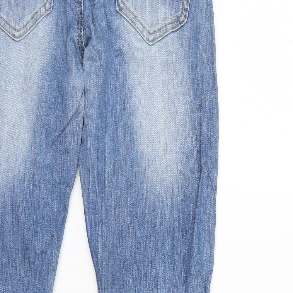 Womens UK Size 28 in Preworn Regular Fit Skinny Blue Jeans