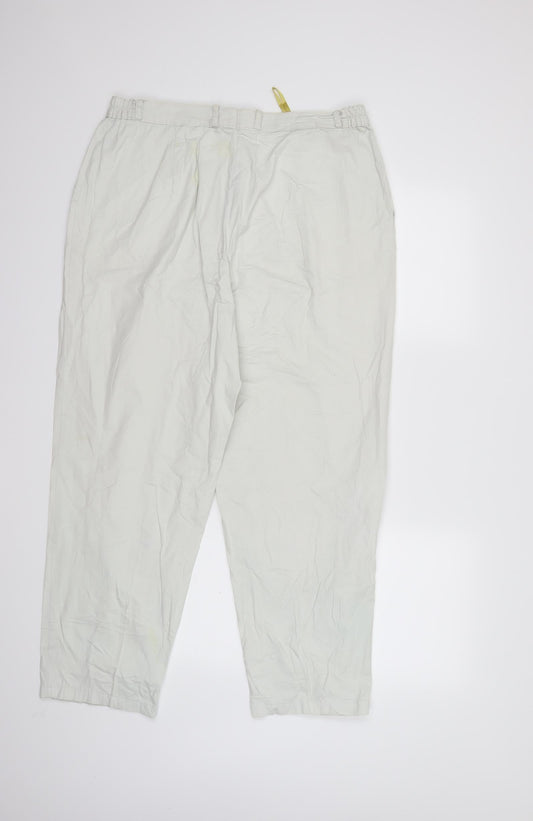 C&A Womens Grey Trousers Size 24 L27 in