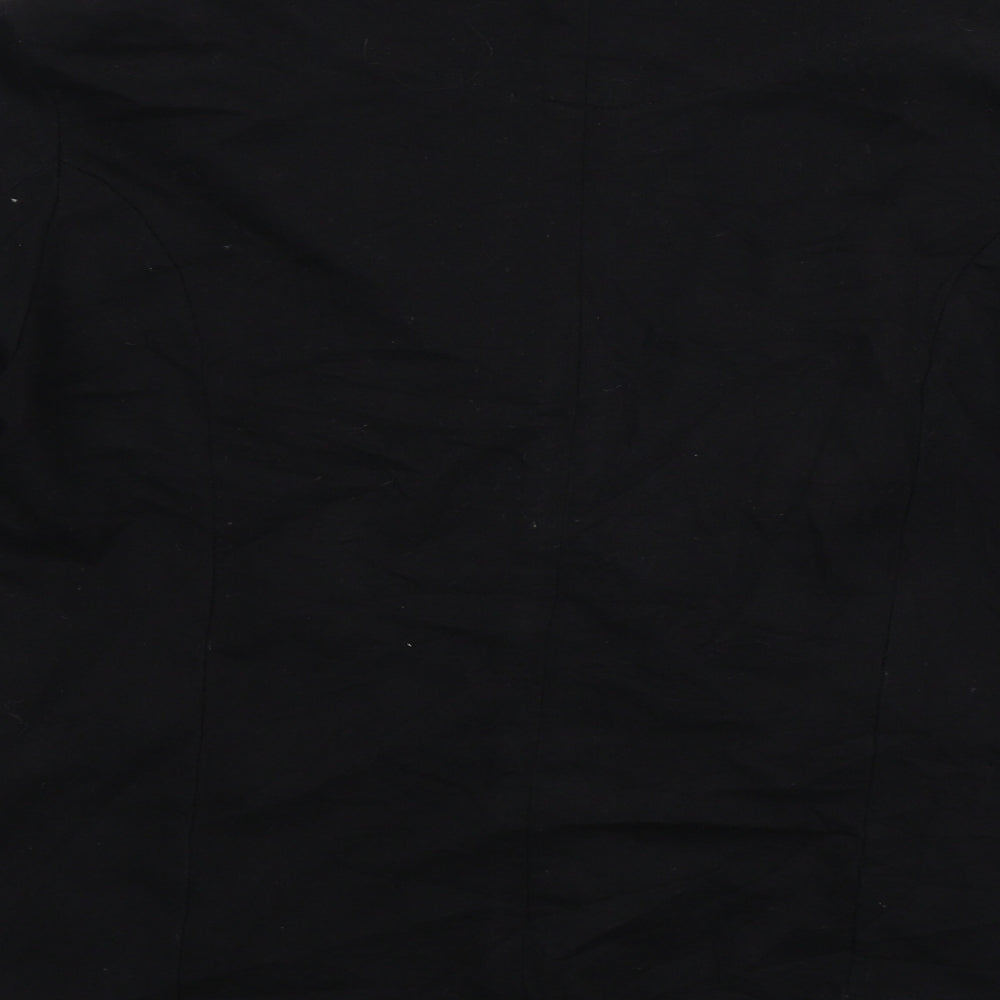 Denim Co Womens Black Jacket Blazer Size 12