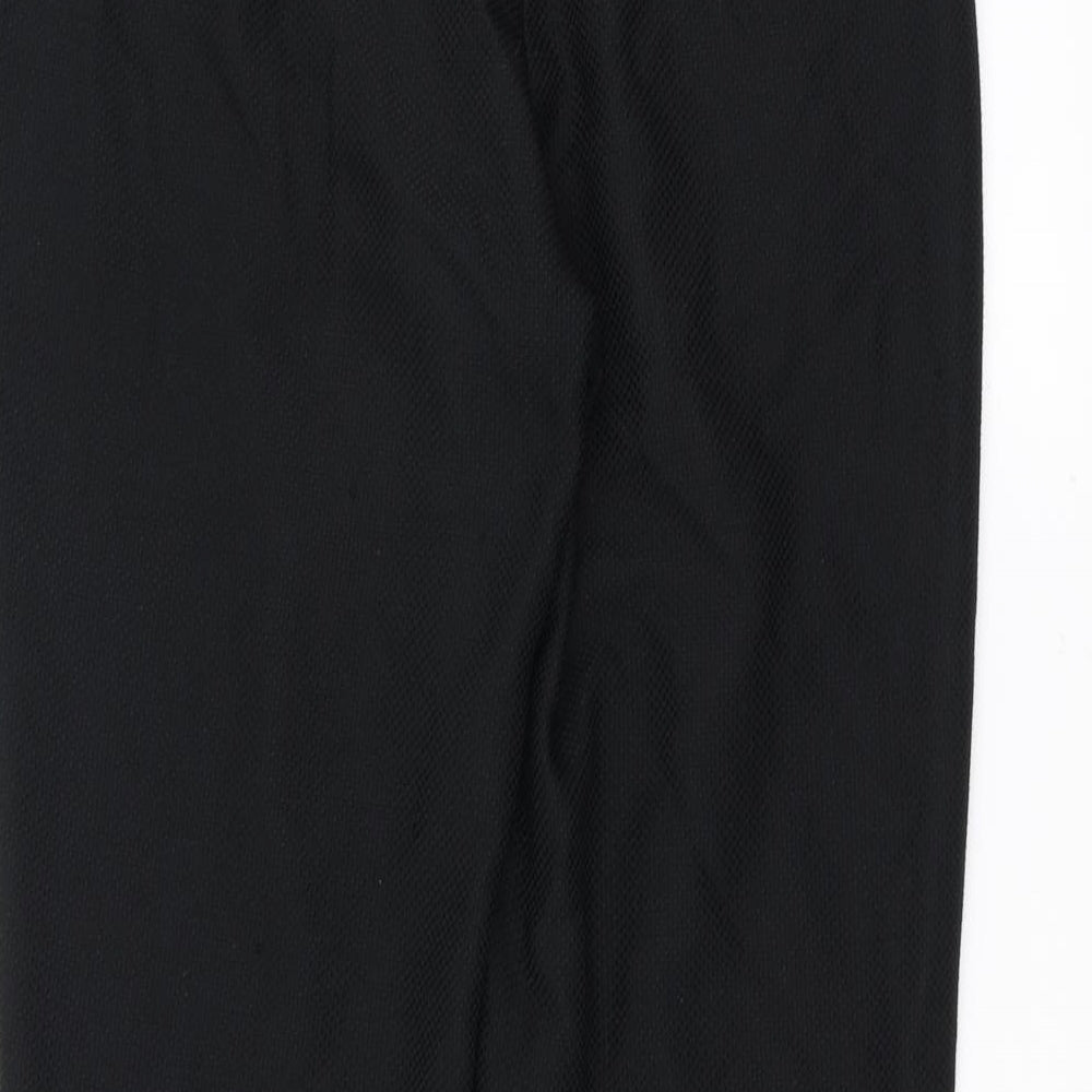 Womens UK Size 14 Dorothy Perkins Regular Fit Black Trousers