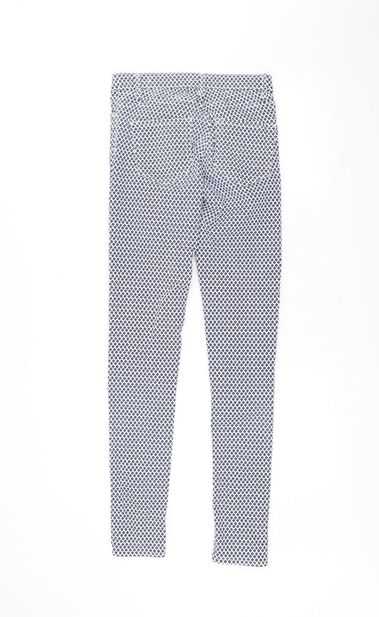 Zara Womens White Skinny Jeans Size 6 L29 in