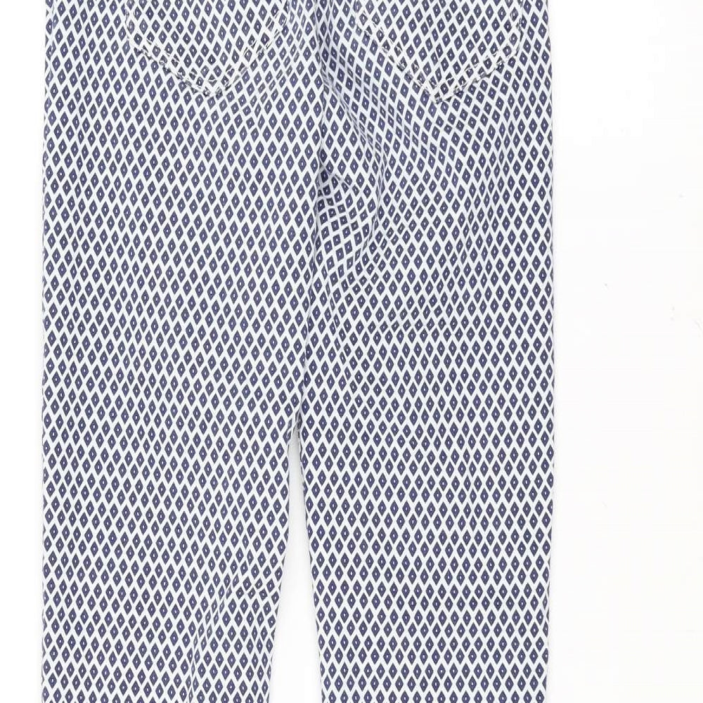 Zara Womens White Skinny Jeans Size 6 L29 in