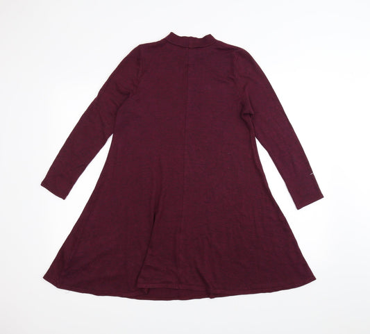 Back view of Atmosphere women’s red a-line, size UK 10