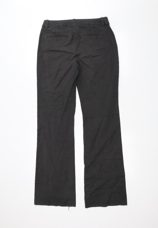 Womens UK Size 10 Gap Regular Fit Grey Trousers