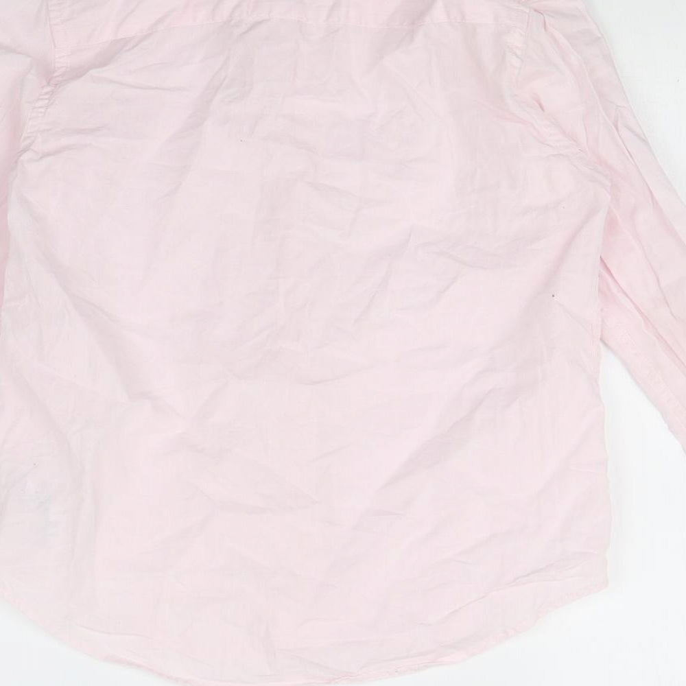 NEXT Boys Pink Basic Button-Up Size 9 Years
