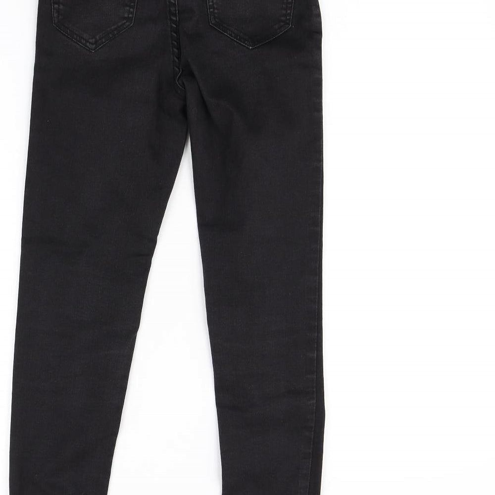 New Look Womens Black Straight Jeans Size 6 L27 in