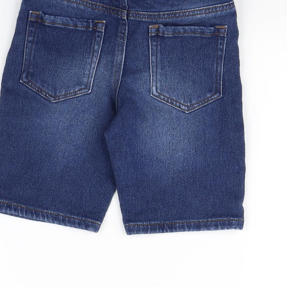 Denim & Co. Boys Blue Cargo Shorts Size 5 Years