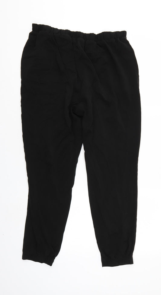 Papaya Womens Black Jegging Trousers Size 12 L25 in