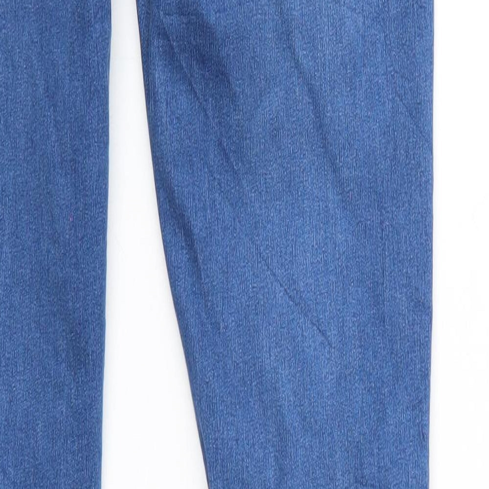 Womens UK Size Preworn Regular Fit Skinny Blue Jeans